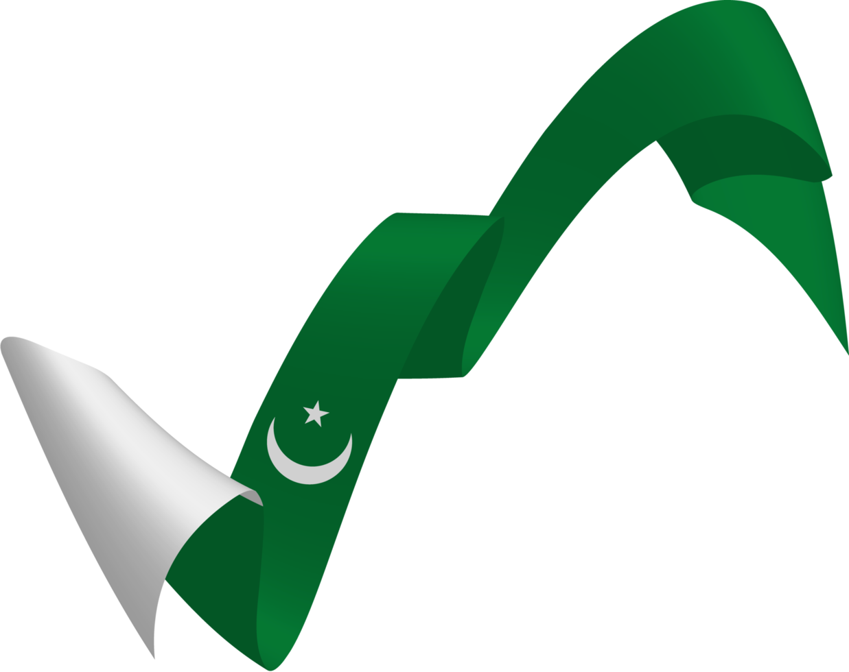 pakistan flagga band png