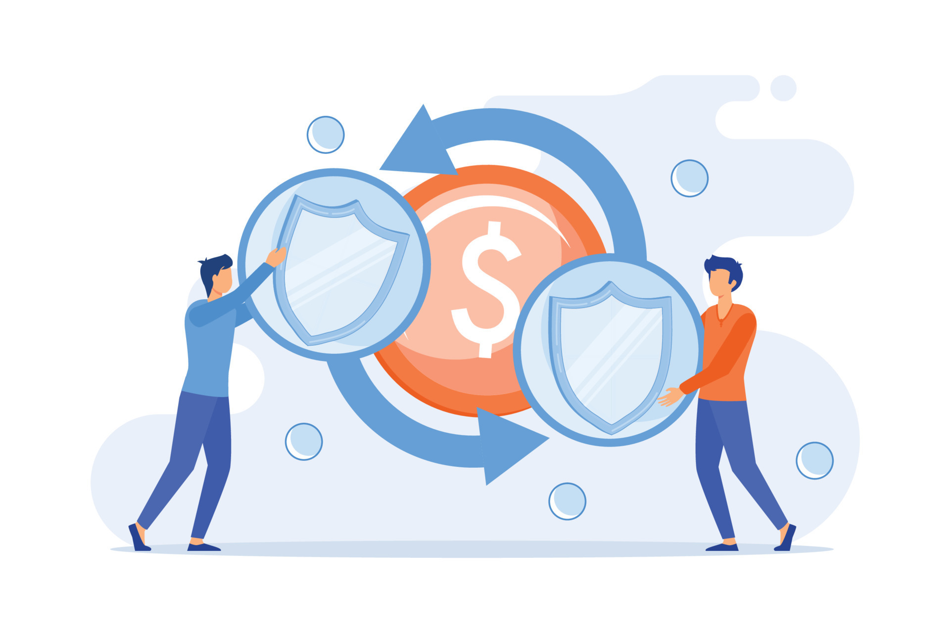 Peer to peer insurance model. Collaborative consumption, policyholders