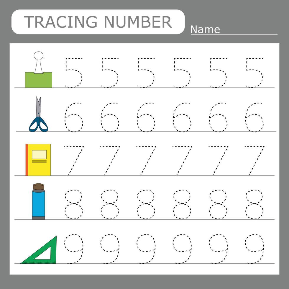 Practicing motor skills vector