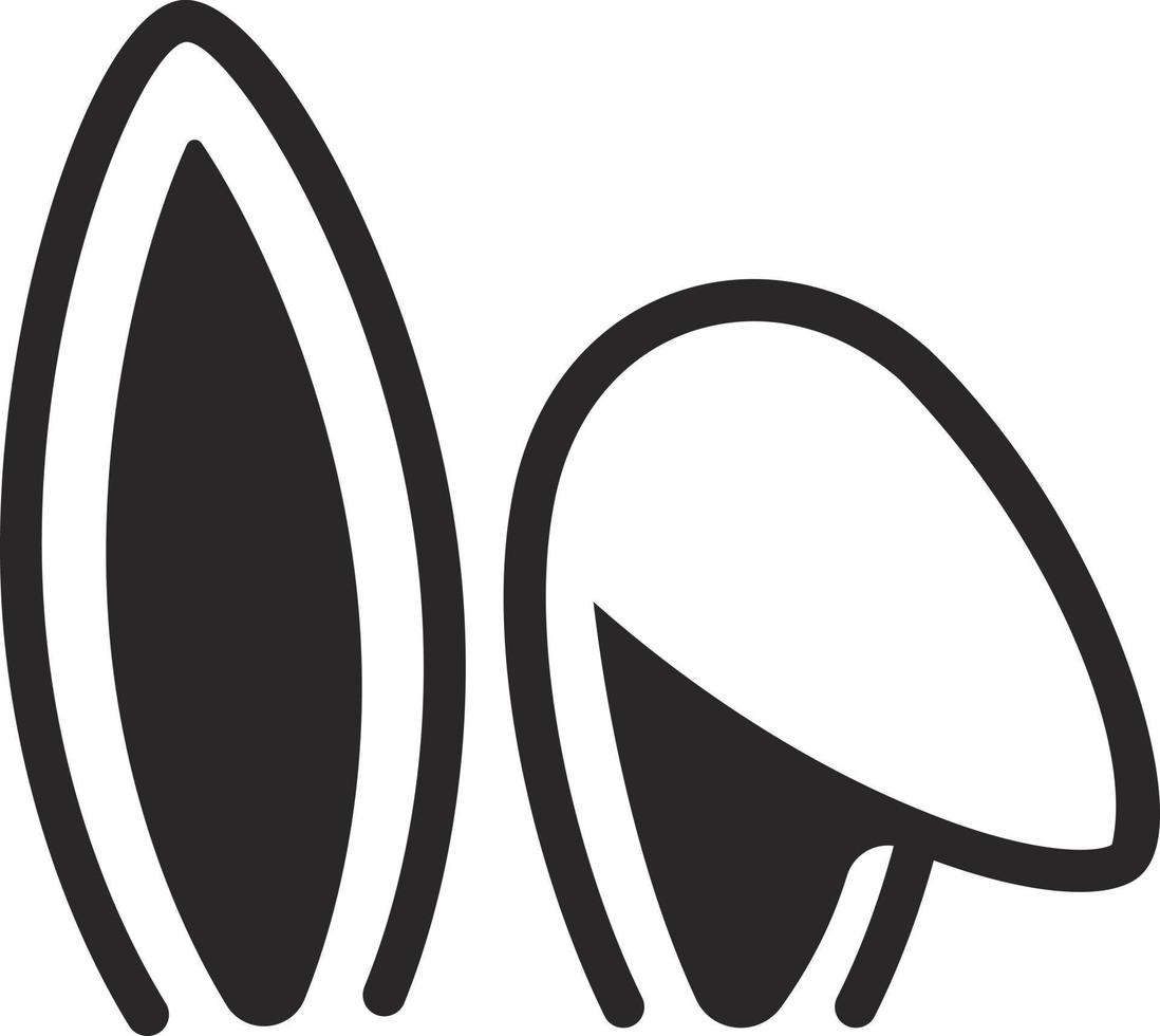 Bunny Ears Icon. vector illustration.