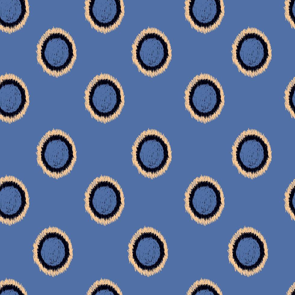 Polka dot pattern, octopus spots, animal print vector