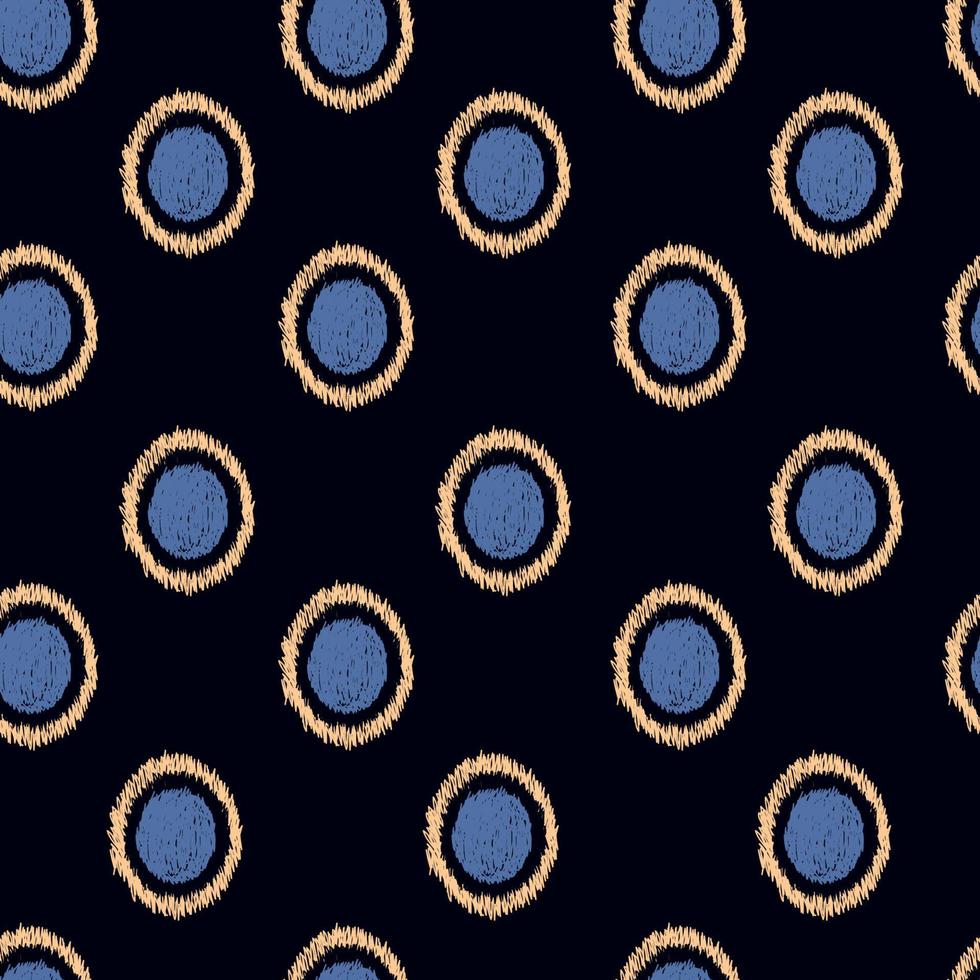 Polka dot pattern, spots, animal dark print vector