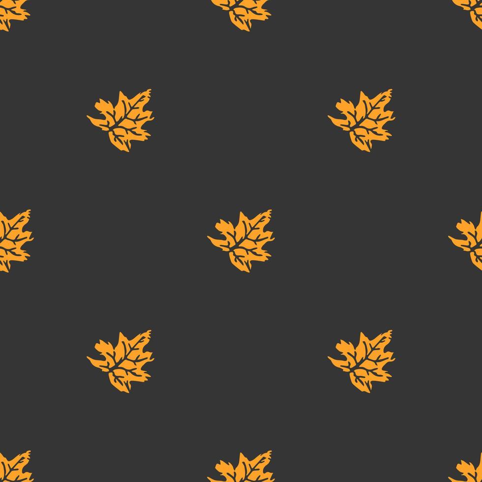 Autumn background. Seamless autumn leaves pattern. autumn maple leaves vector