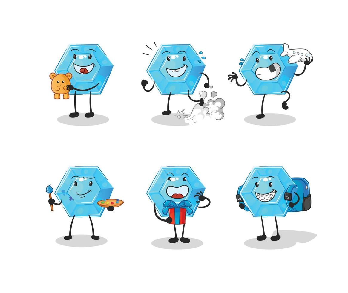 diamond character vector