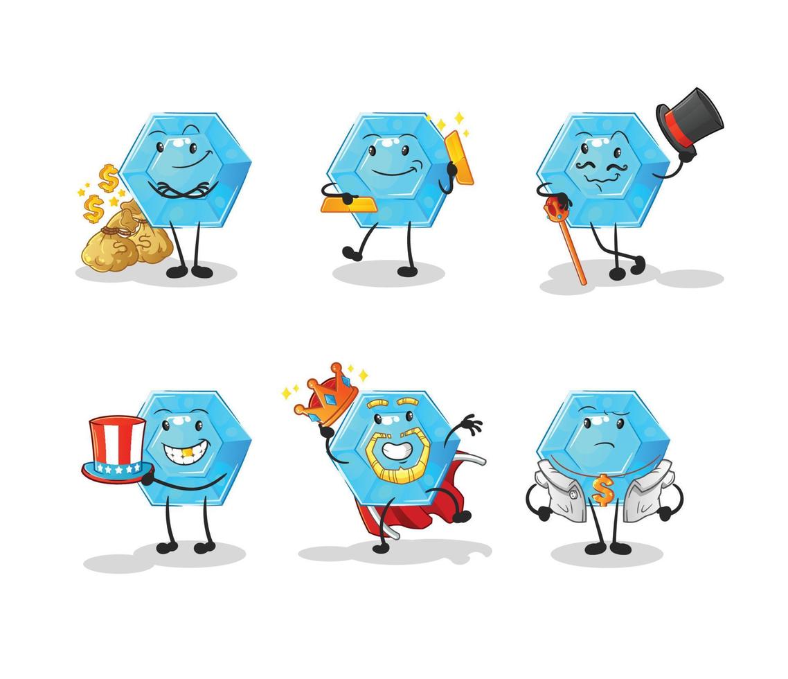 diamond character vector