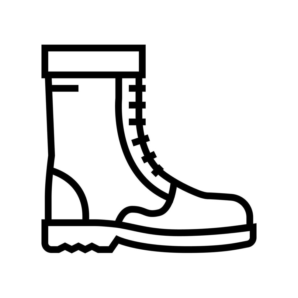 boot factory product line icon vector illustration