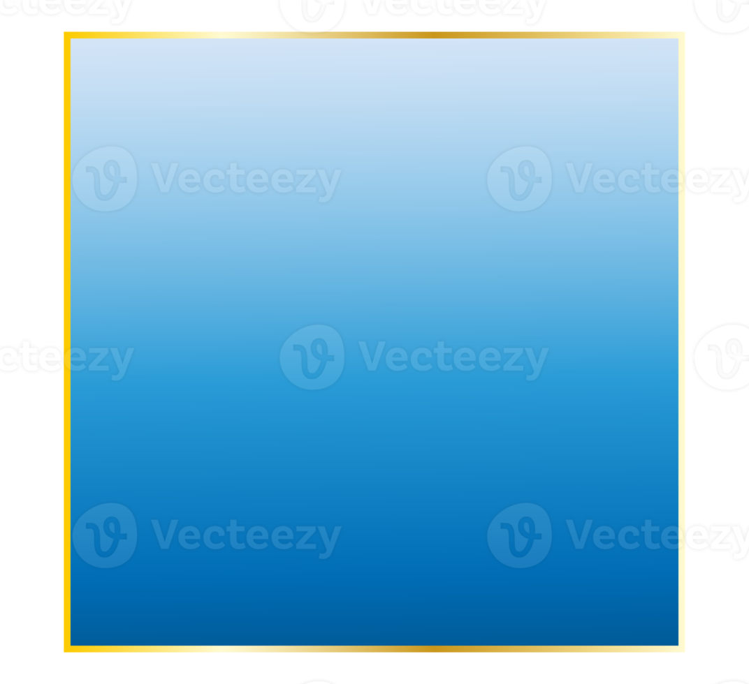 Blue square gradient png