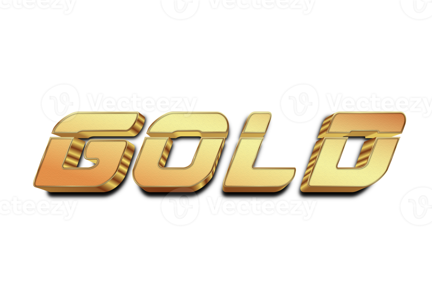 GOLD STYLE TEXT EFFECT PNG