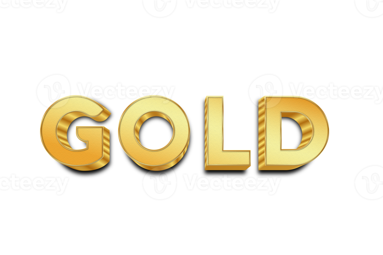 GOLD STYLE TEXT EFFECT PNG