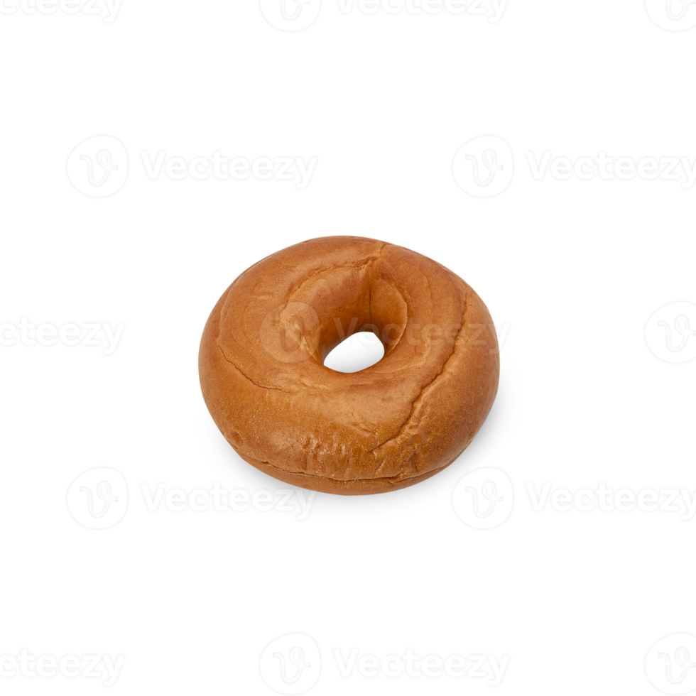 Plain Bagel cutout, Png file