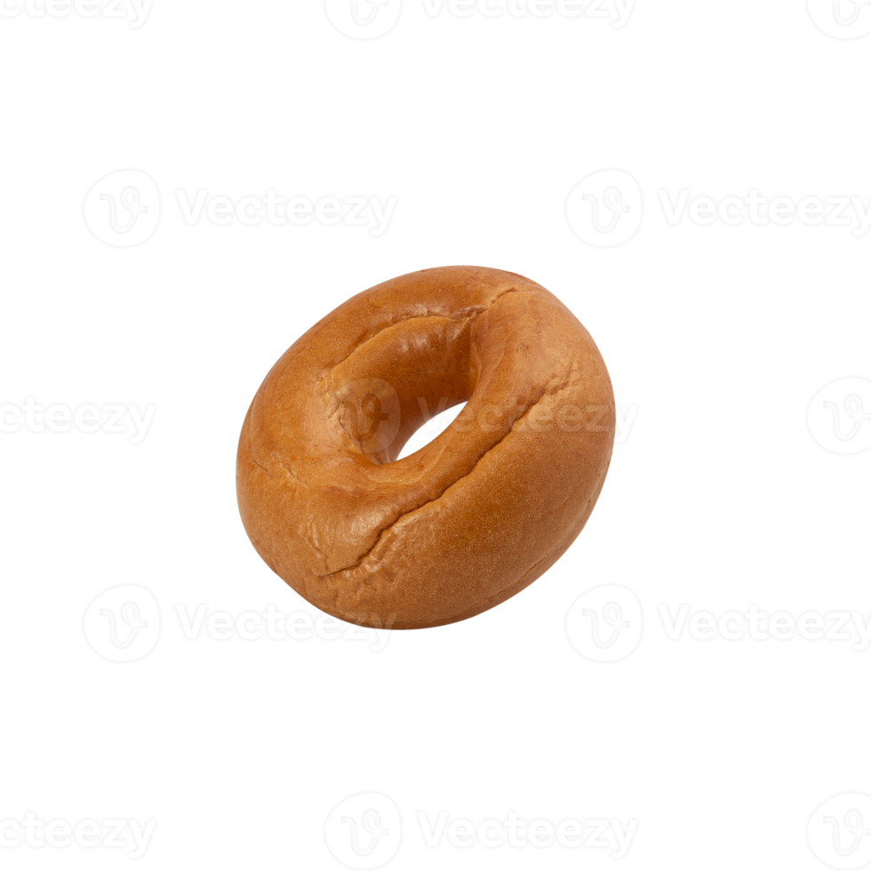 Plain Bagel cutout, Png file