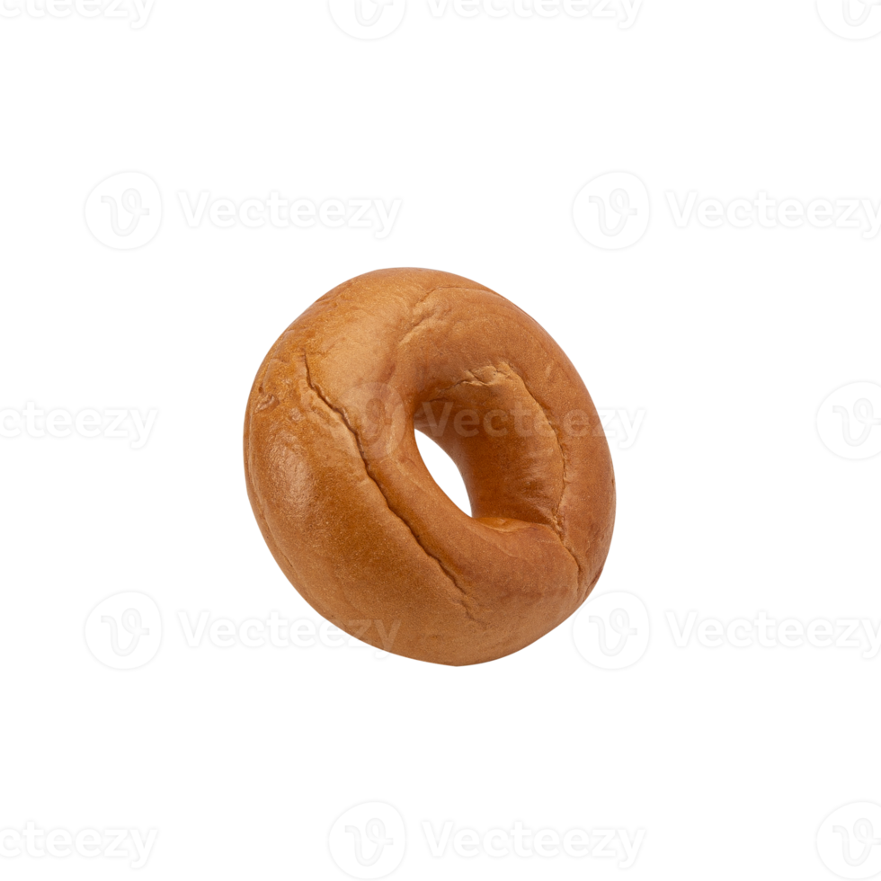 Plain Bagel cutout, Png file