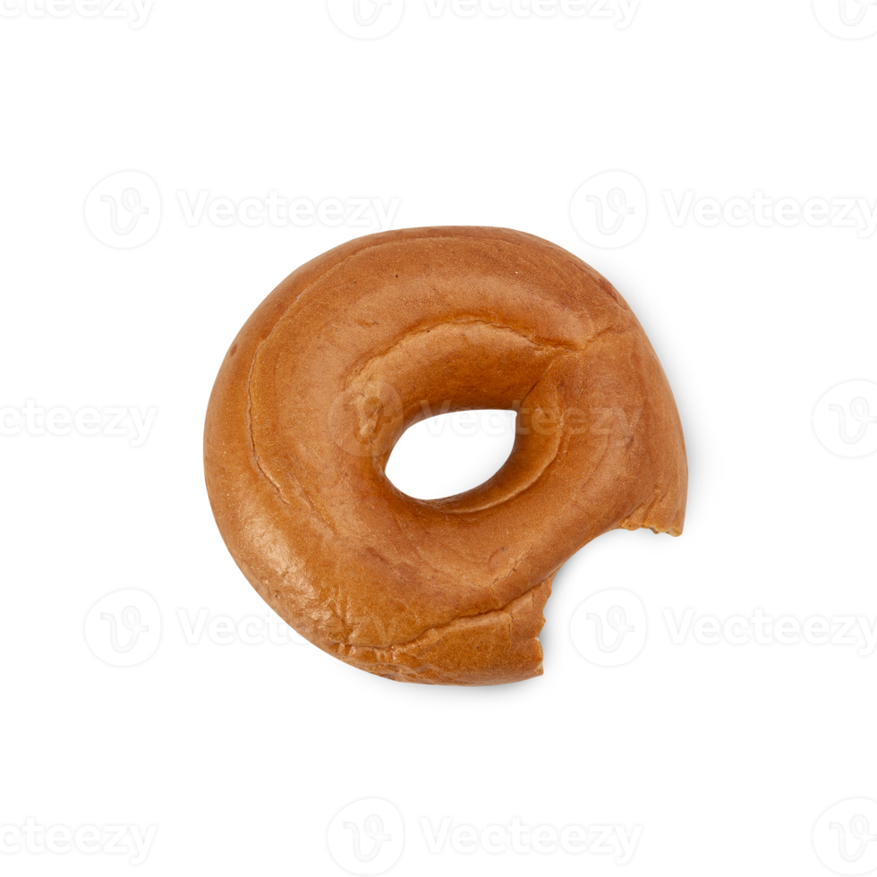 Plain Bagel cutout, Png file