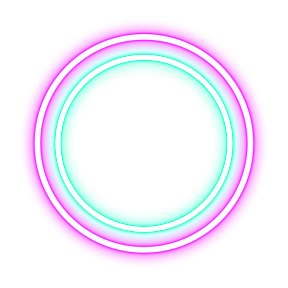 elementos estilo retrô neon anos 80 png