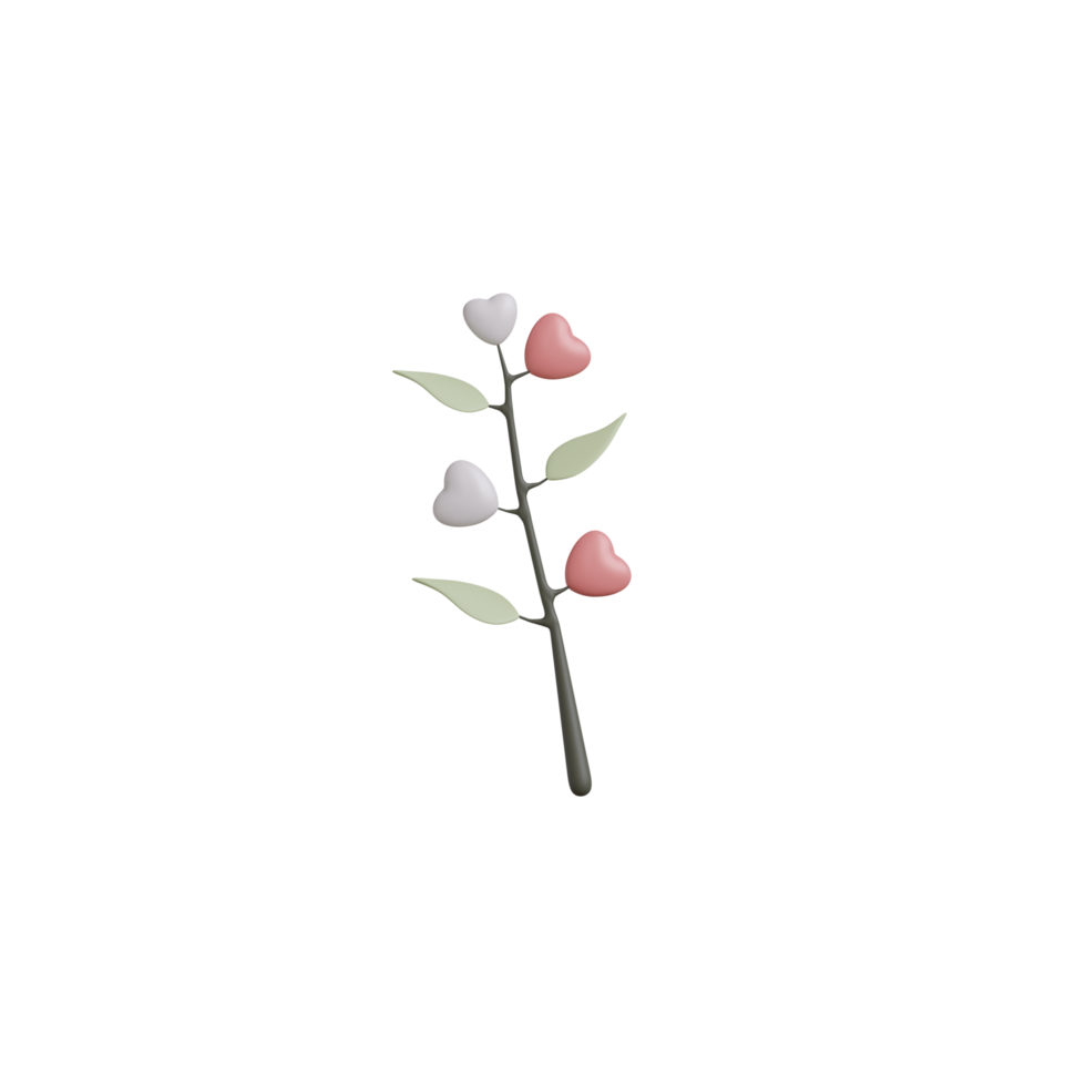 3d Isolated Things about Valentine png