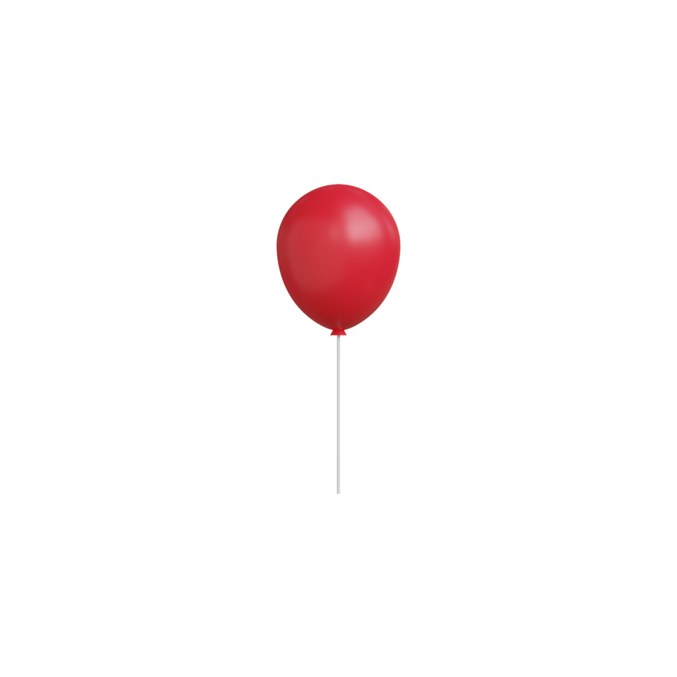 3d Balloon Object png