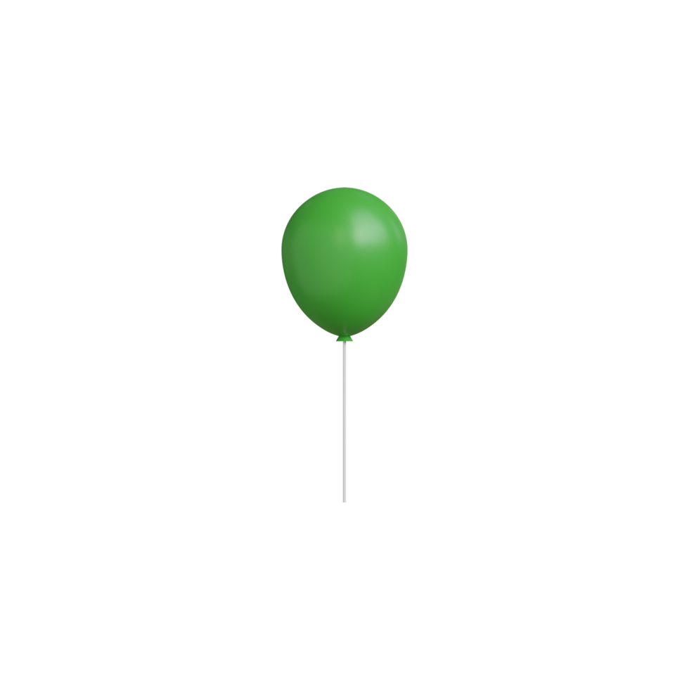 3d Balloon Object png
