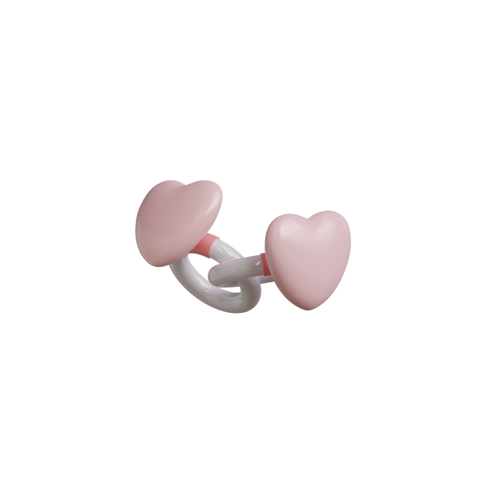 3d Isolated Things about Valentine png