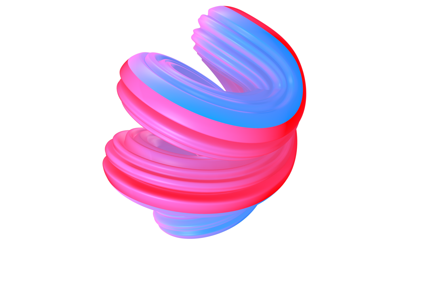 art abstrait 3d png