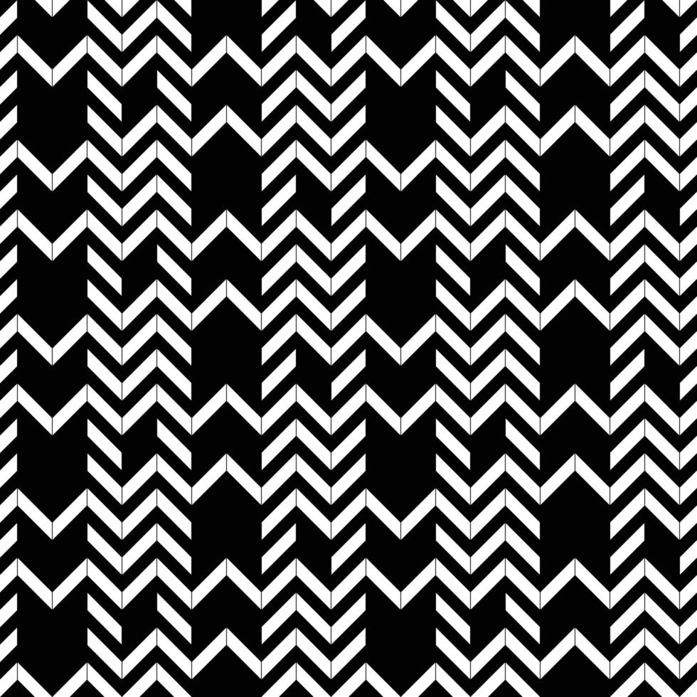 Seamless Zigzag Arrow Pattern Swatch vector