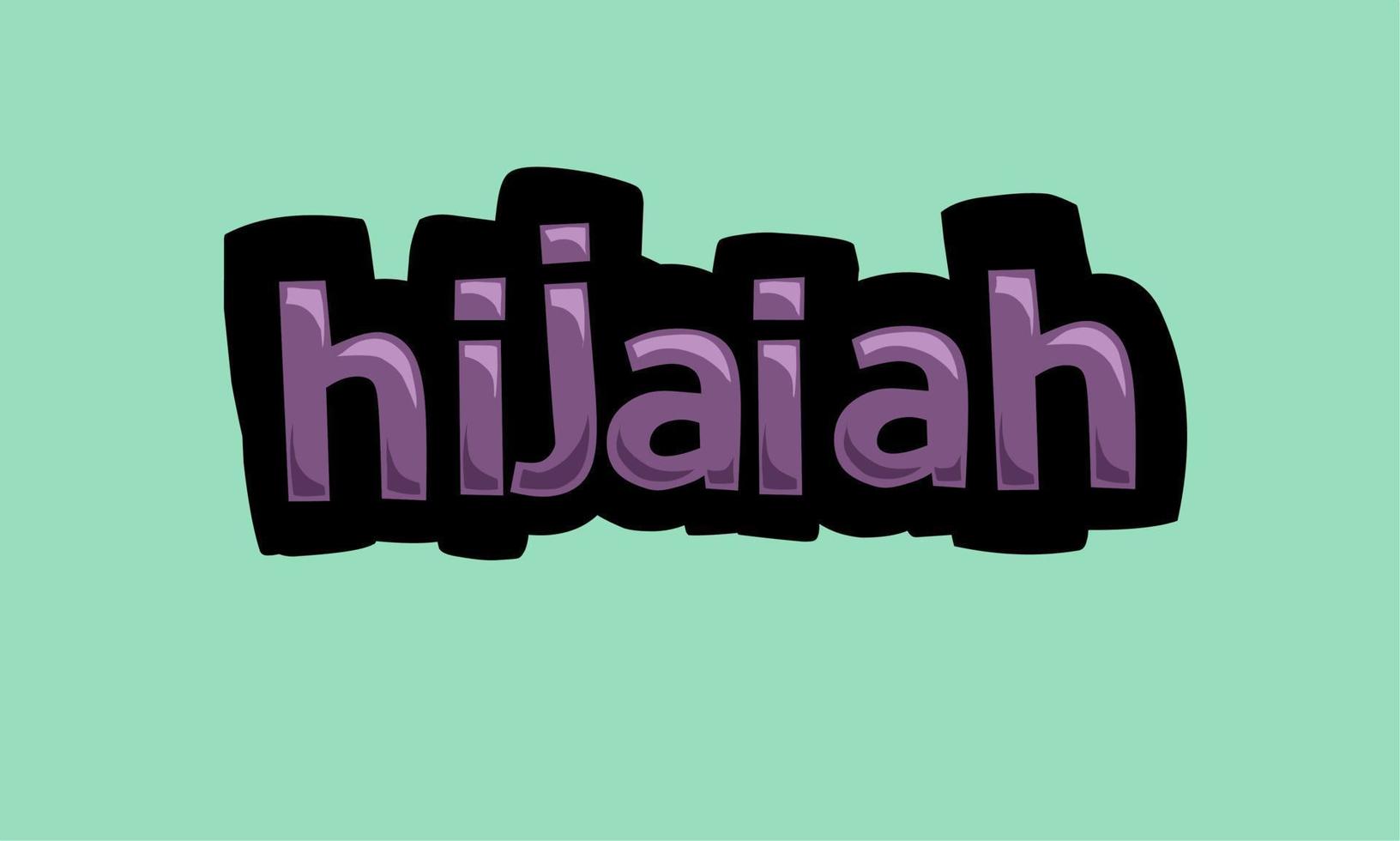 HIJAIAH  background writing vector design