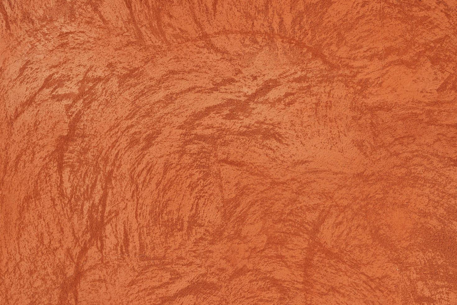Orange-brown cement wall texture background, wallpaper abstract grunge pattern surface retro backdrop. photo