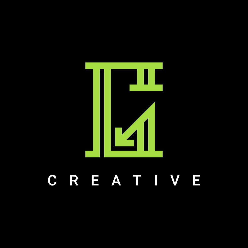 G Letter Icon Symbol Logo Design, Minimalist and Creative Line Type Logo Vector Design