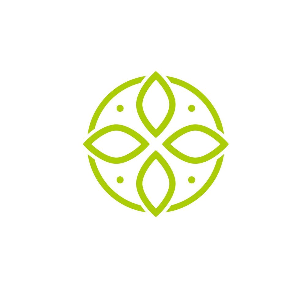 Leaf icon Logo Free Vector