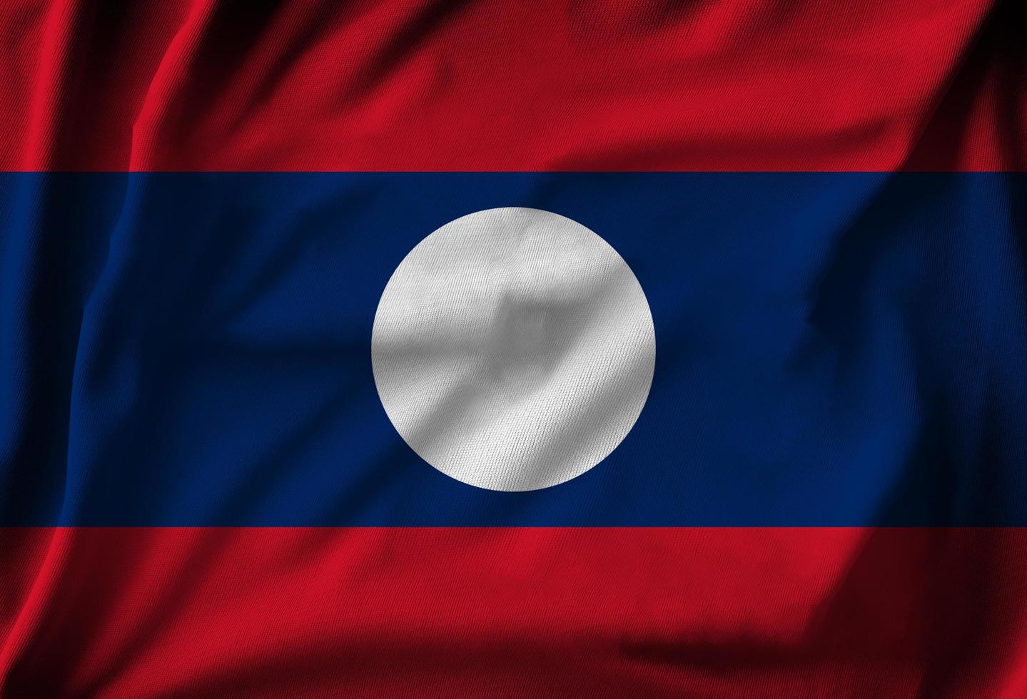 bandera de laos foto