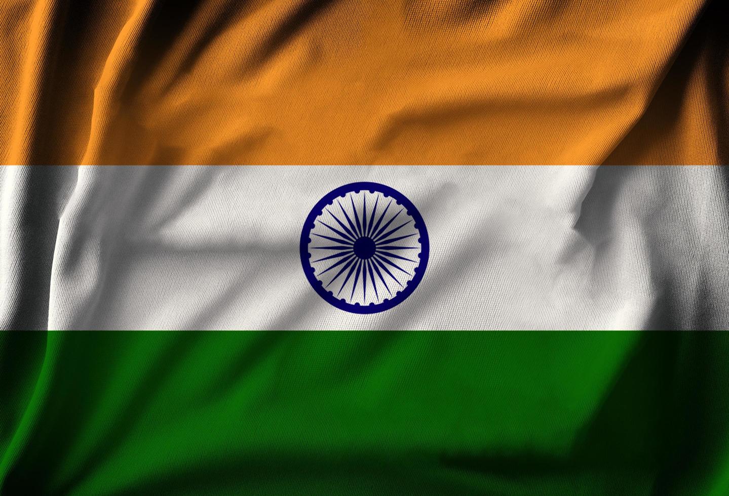 bandera de la india foto