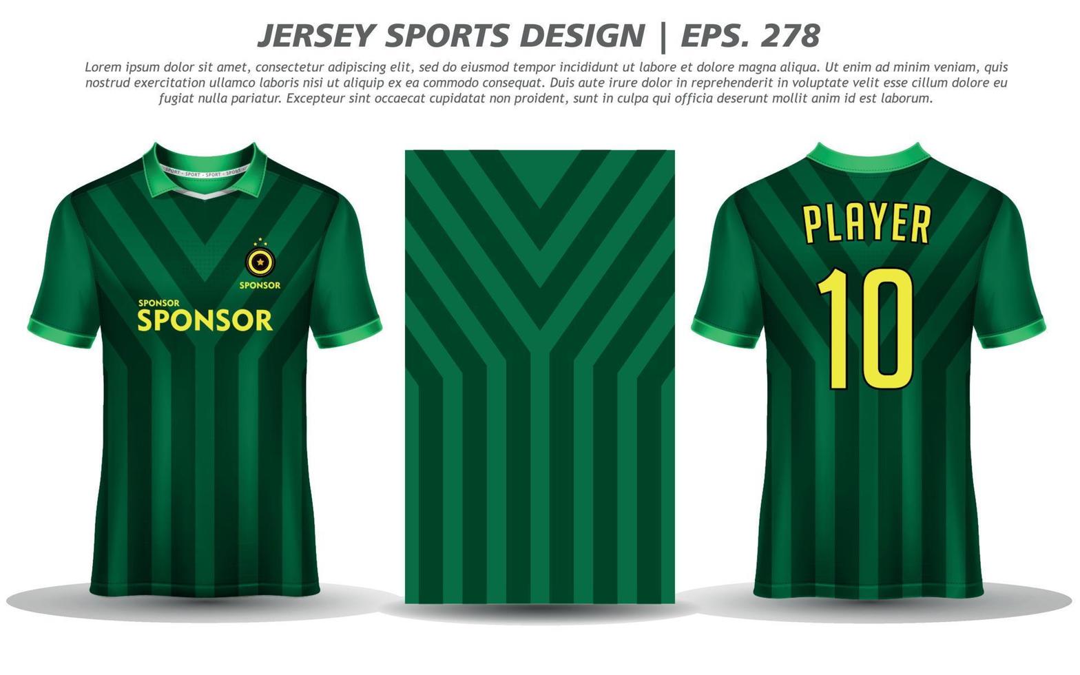 Soccer jersey football design sublimation sport t shirt design Premium