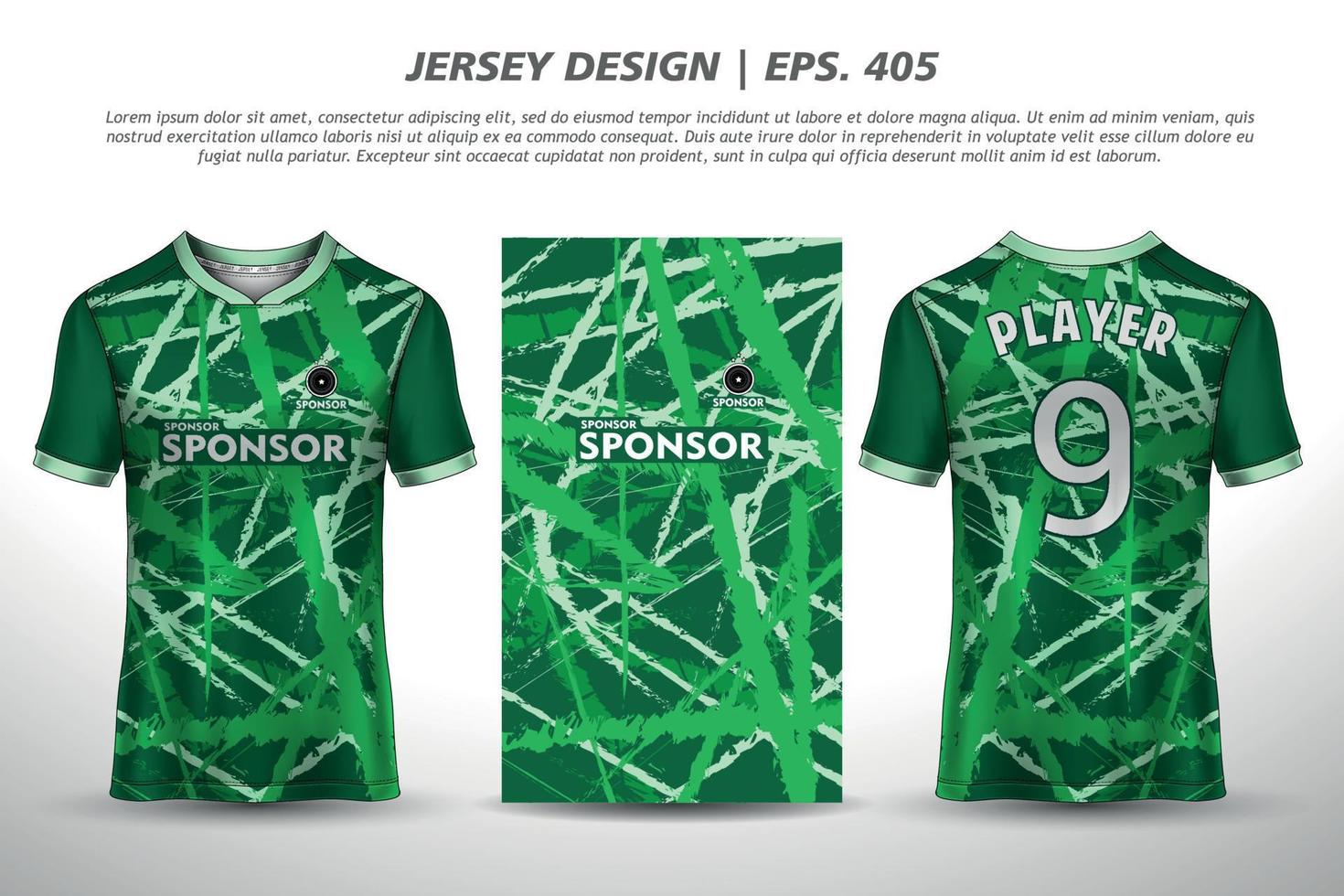 Soccer jersey football design sublimation sport t shirt design Premium Vector collection for racing, cycling, gaming, motocross