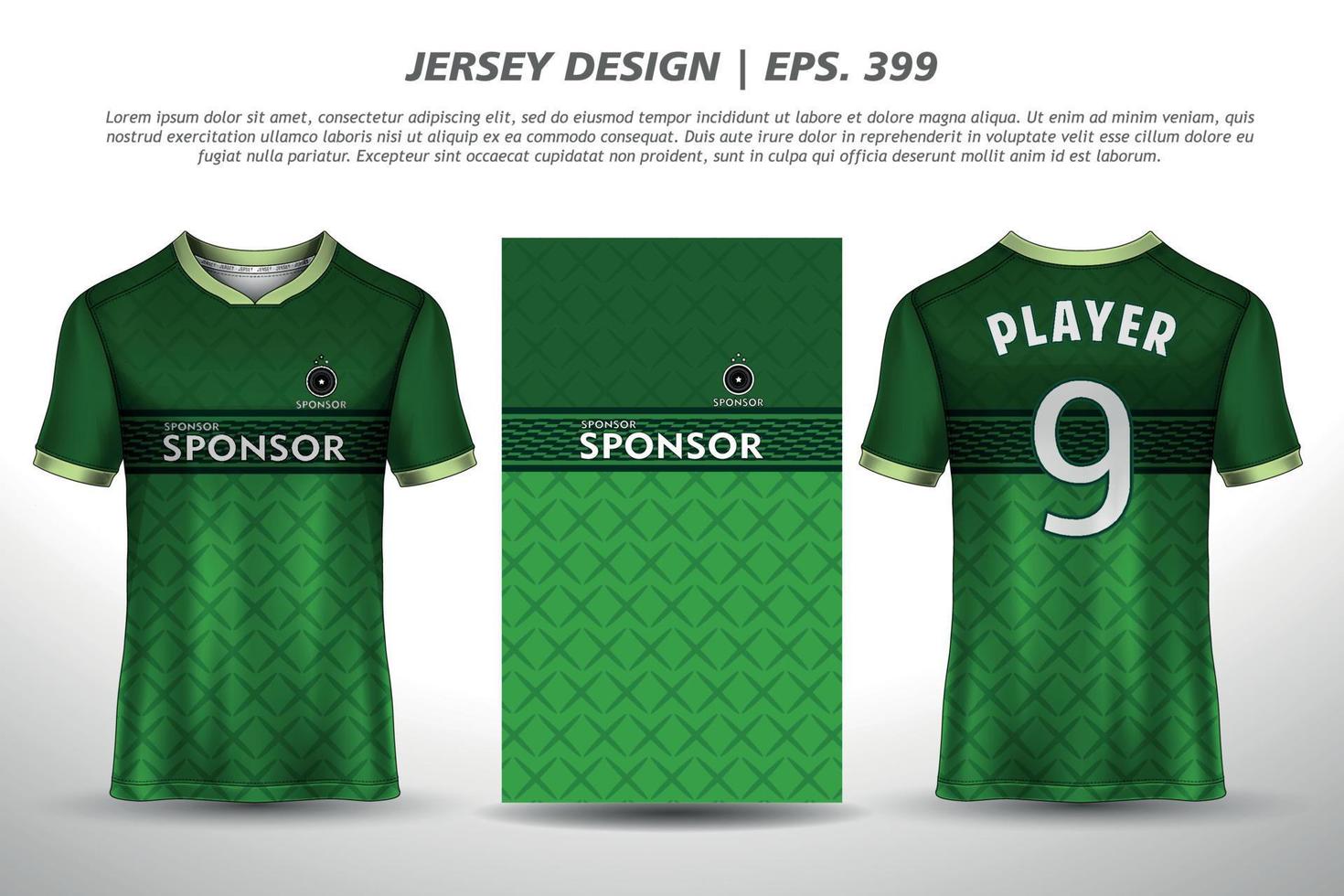 Soccer jersey football design sublimation sport t shirt design Premium Vector collection for racing, cycling, gaming, motocross