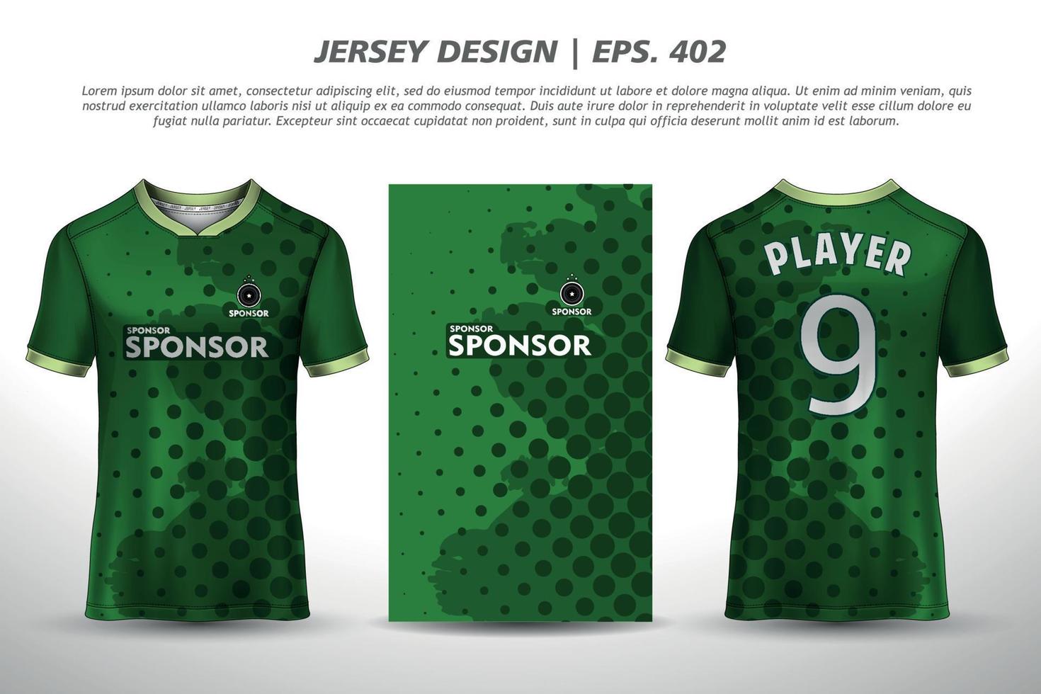 Soccer jersey football design sublimation sport t shirt design Premium Vector collection for racing, cycling, gaming, motocross