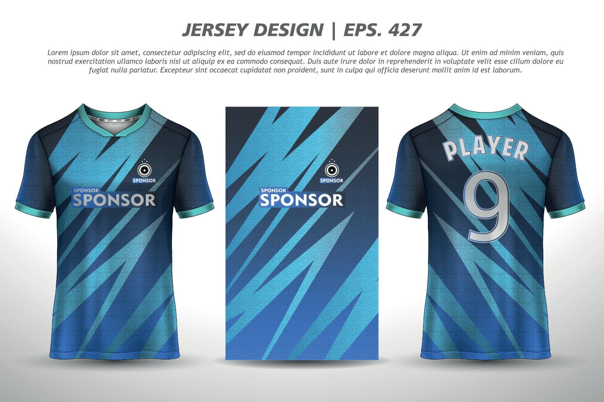 Soccer jersey football design sublimation sport t shirt design Premium ...