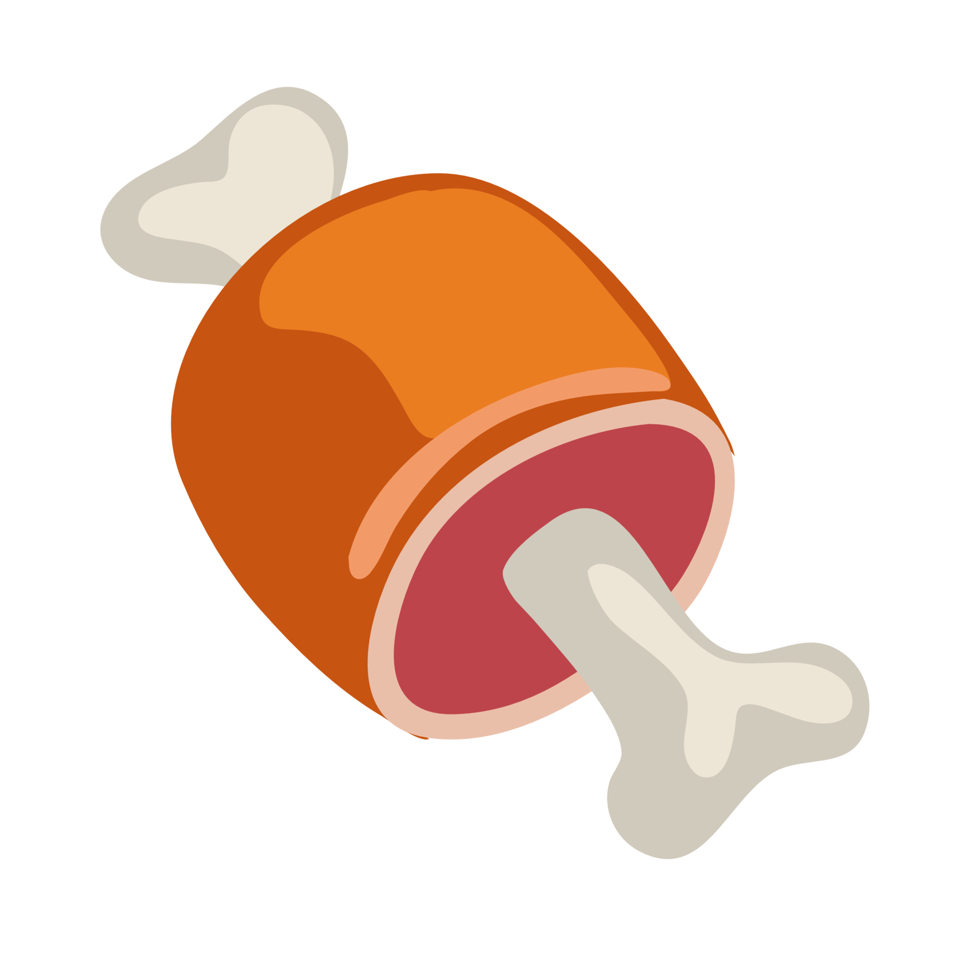 Cartoon pork knuckle PNG file 10179002 PNG