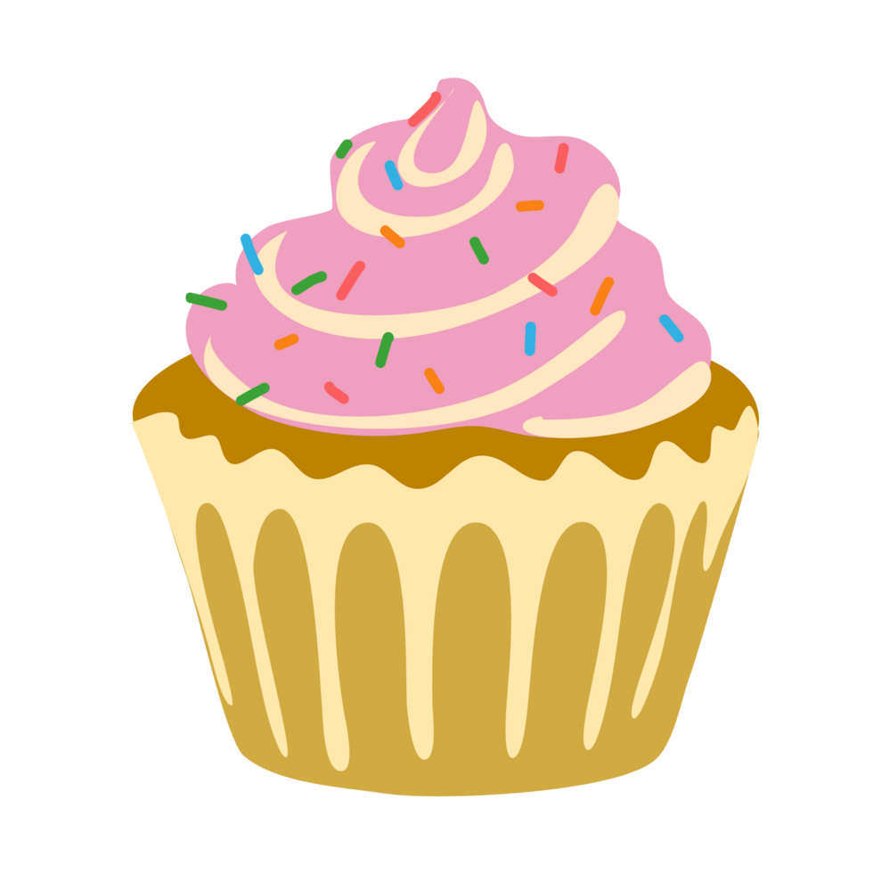 Delicious dessert cake PNG file