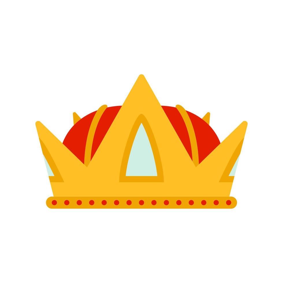 Crown isolated on white background vector