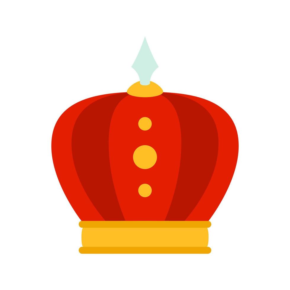 Crown isolated on white background vector