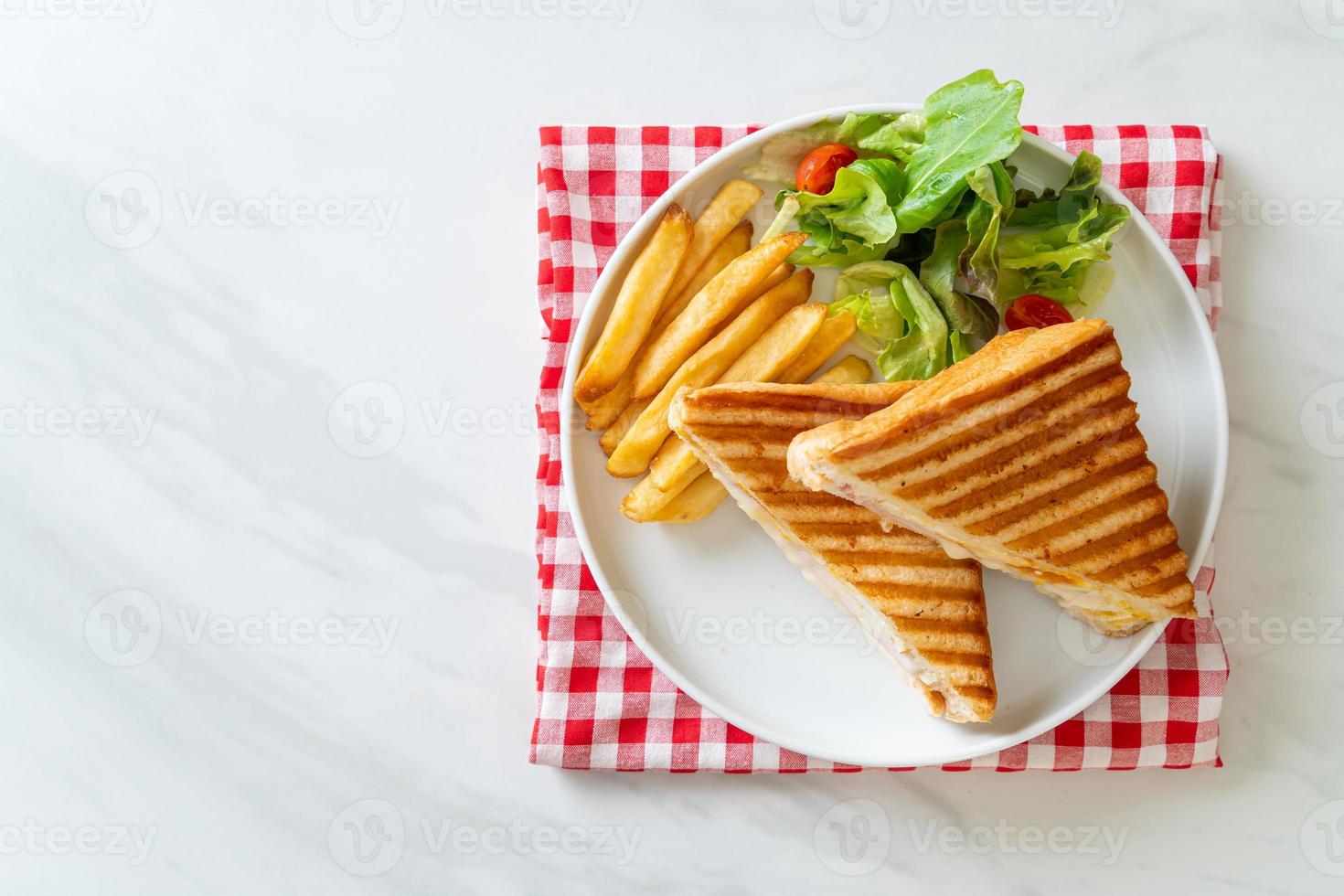 ham cheese sandwich with egg 10180018 Stock Photo at Vecteezy