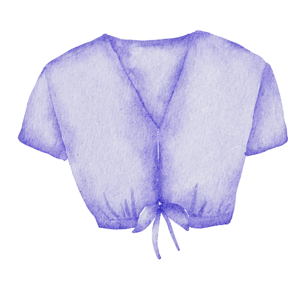 ropa de verano acuarela png