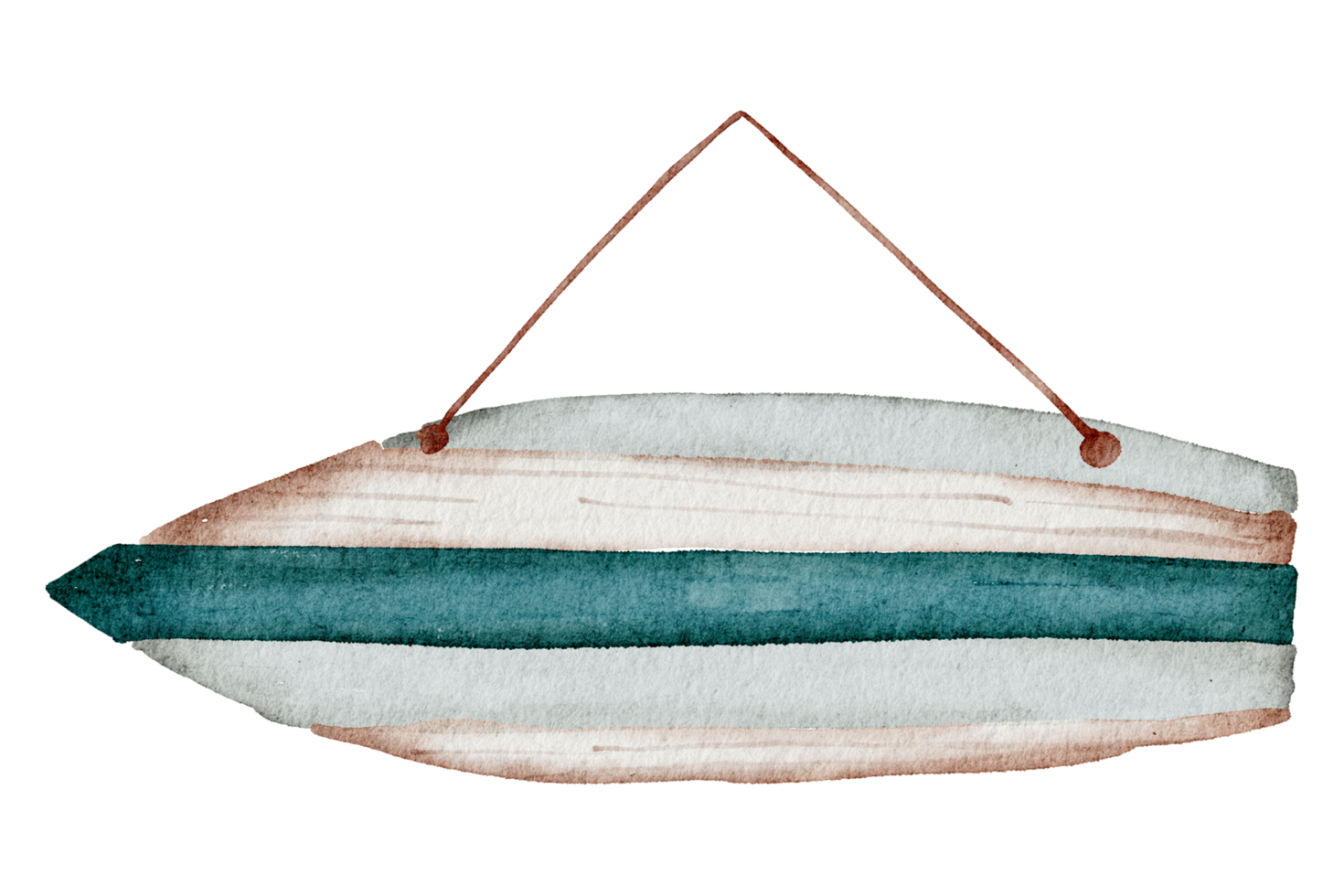 summer watercolor element png