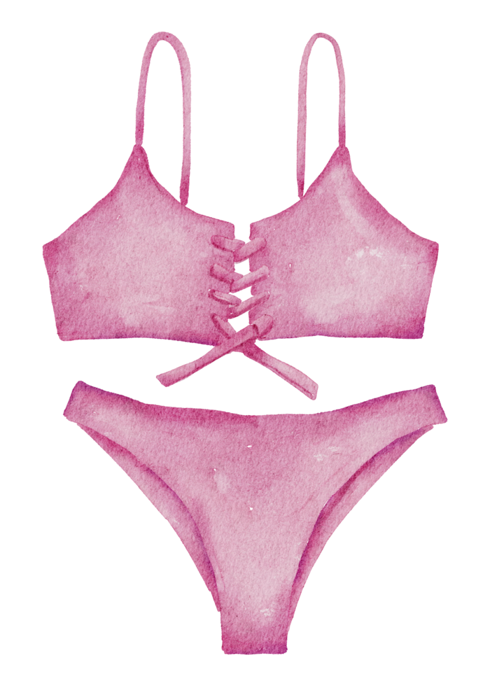 summer clothes watercolor png