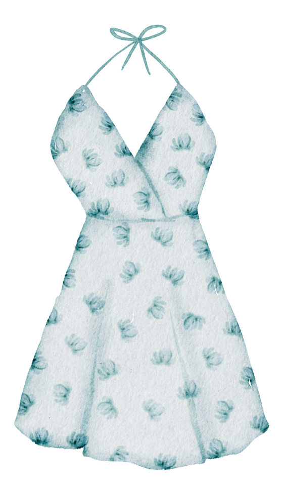 summer clothes watercolor png
