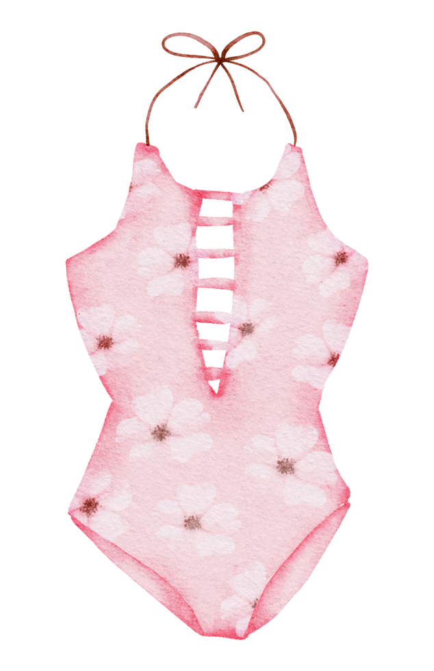 summer clothes watercolor png