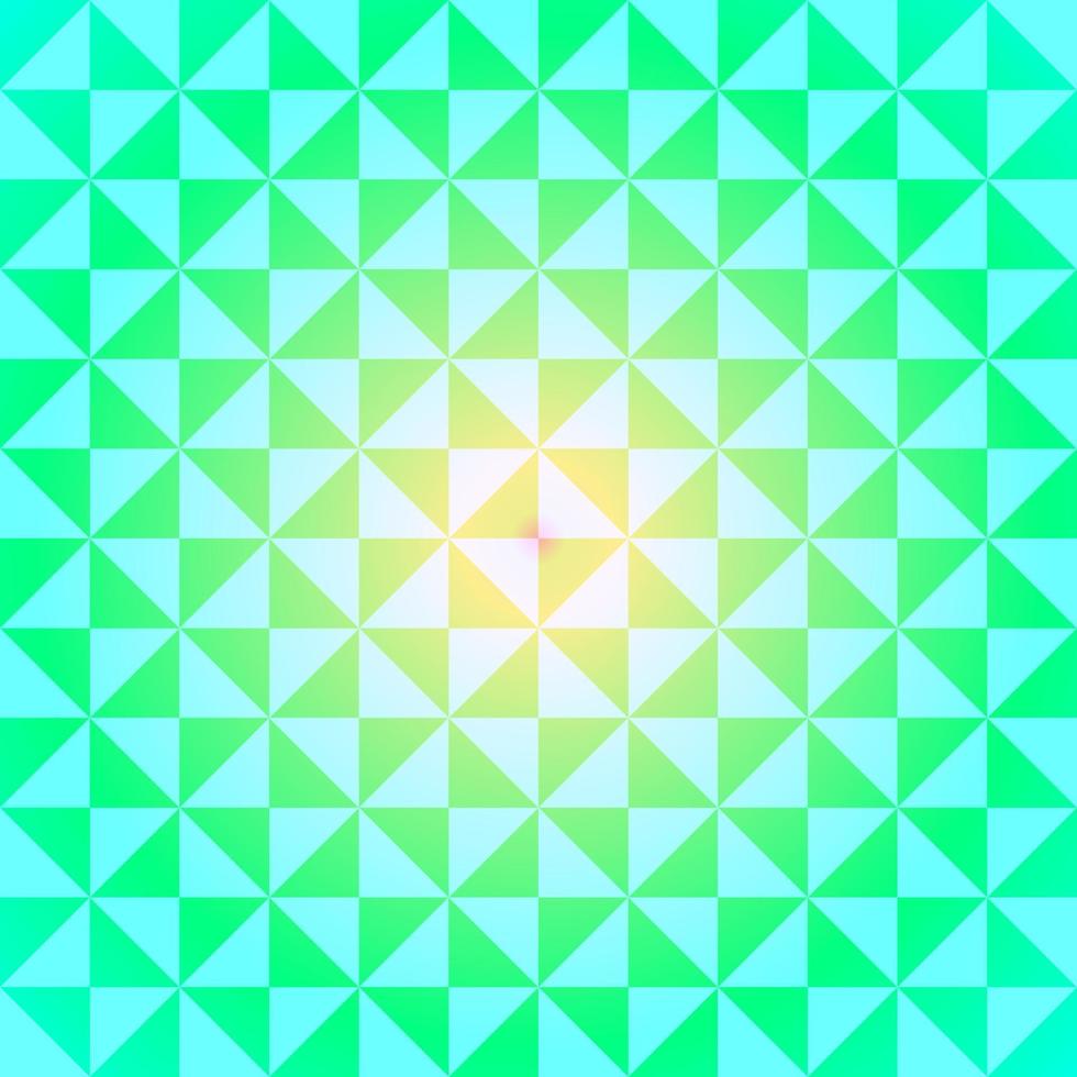 Green mosaic light geometric shape surface ceramic abstract background pattern vector illustration