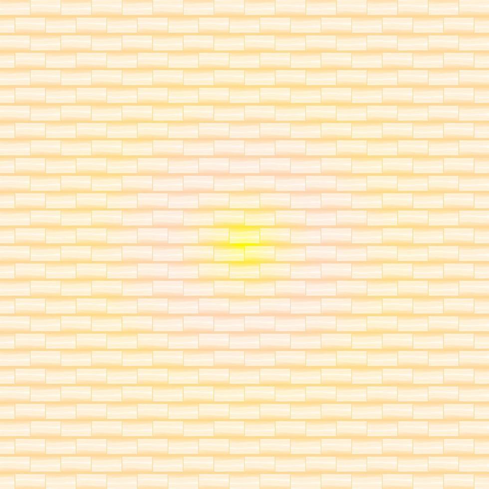 Yellow brick wall building architecture abstract background texture wallpaper backdrop pattern vector illustration