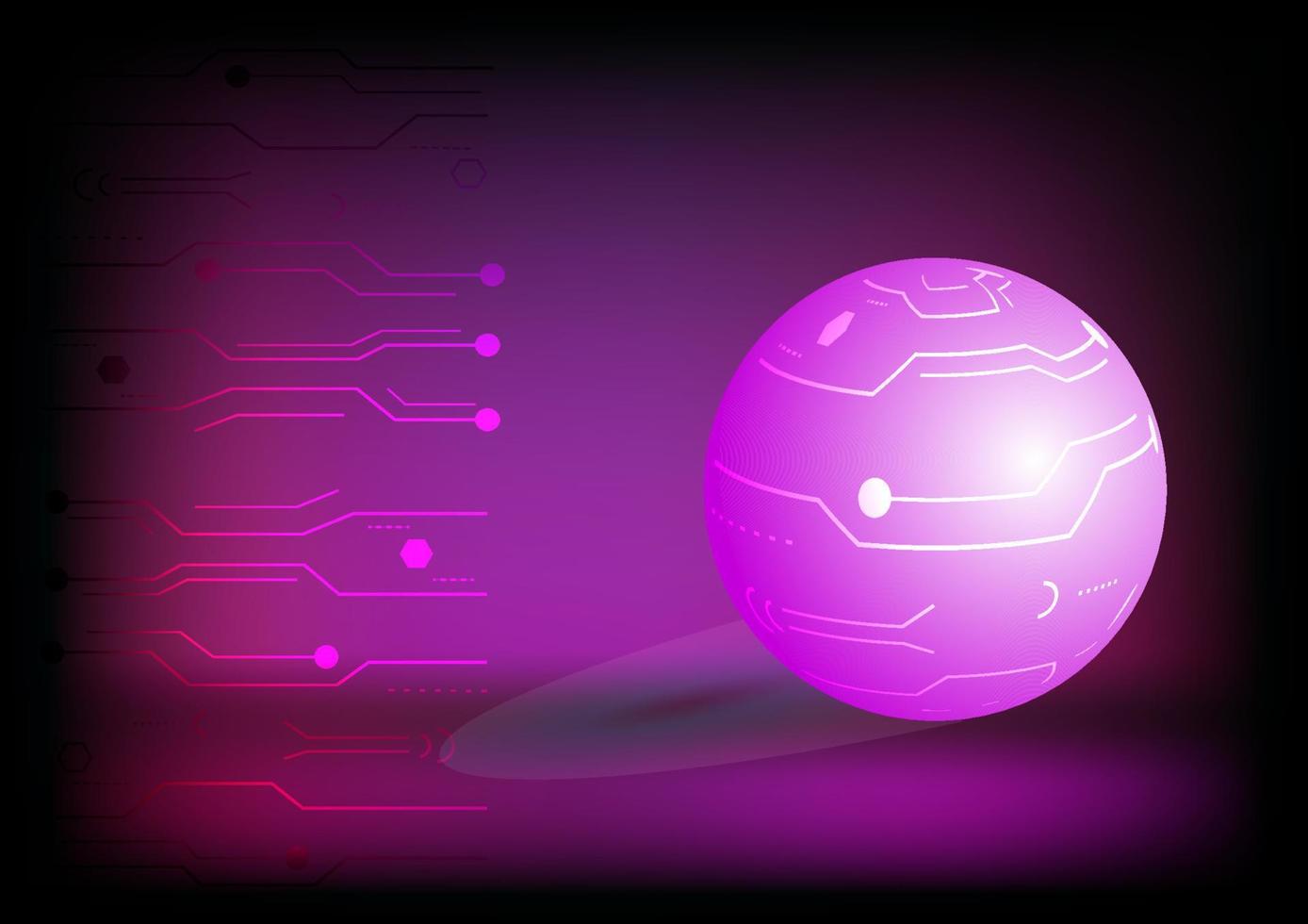 Ball circuit technology abstract backgrounds wallpaper vector illustration EPS10 06052021  SS