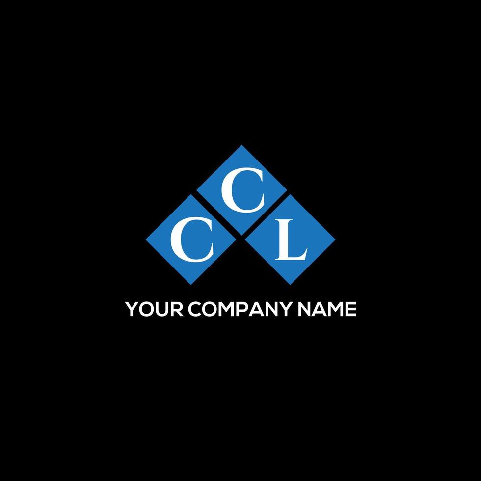 CCL letter logo design on BLACK background. CCL creative initials letter logo concept. CCL letter design. vector