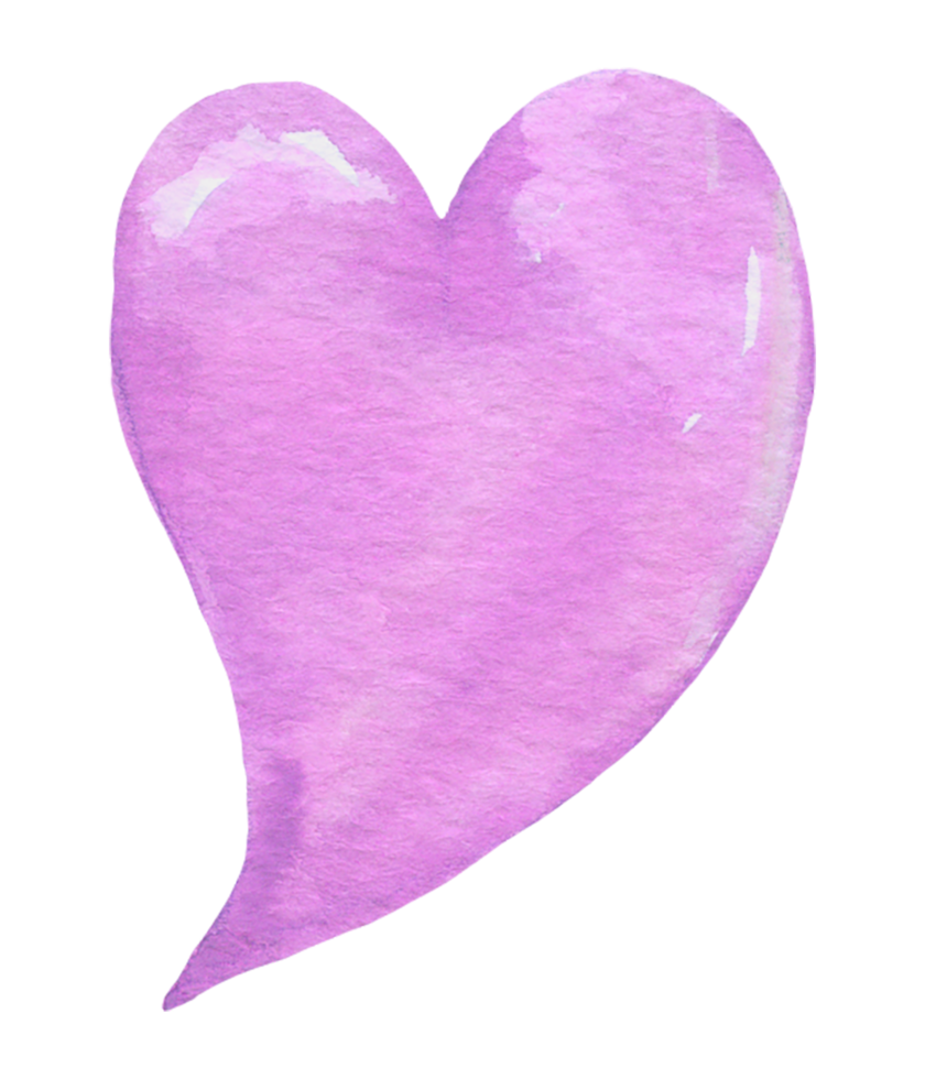 Valentine's Day watercolor png